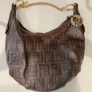 Fendi bag gold chain